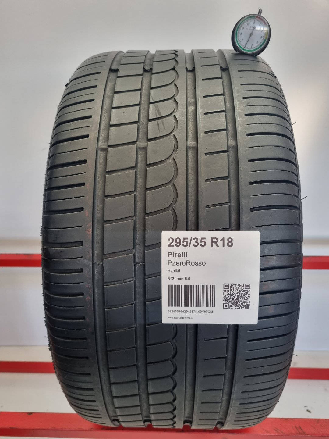 Gomma usata Pirelli PzeroRosso 295/35 R18 Estiva - Capital Gomme