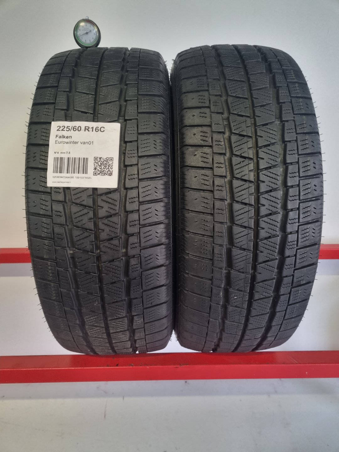 Gomma usata Falken Eurowinter van01 225/60 R16 Invernale - Capital Gomme