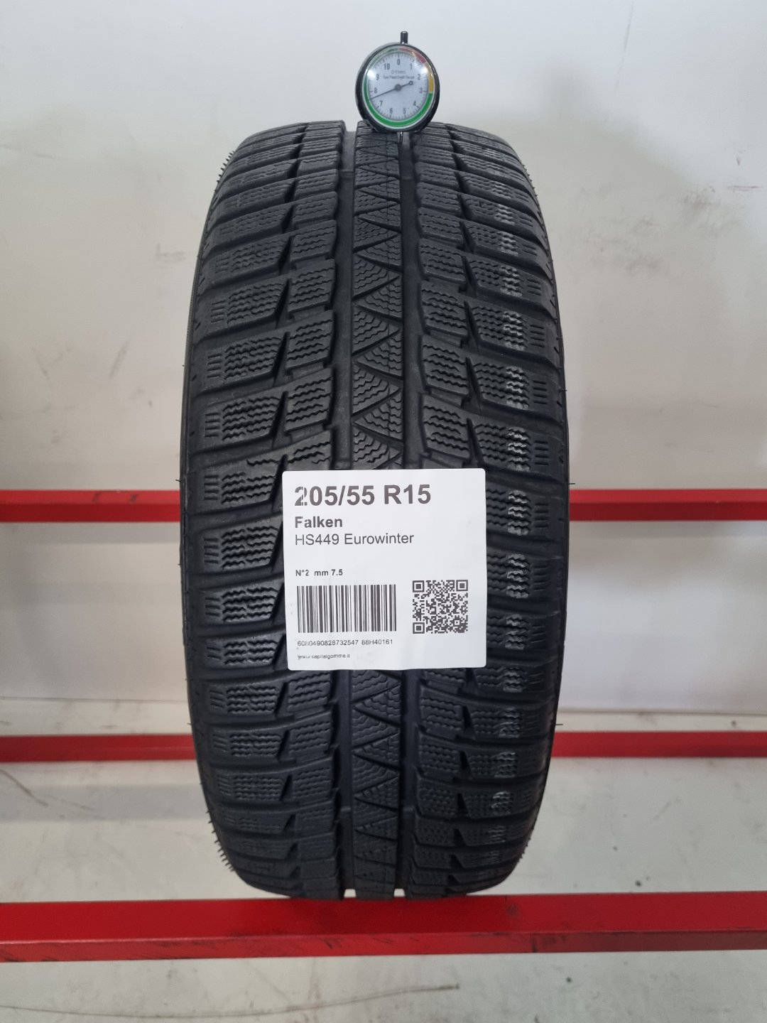 Gomma usata Falken HS449 Eurowinter 205/55 R15 Invernale - Capital Gomme