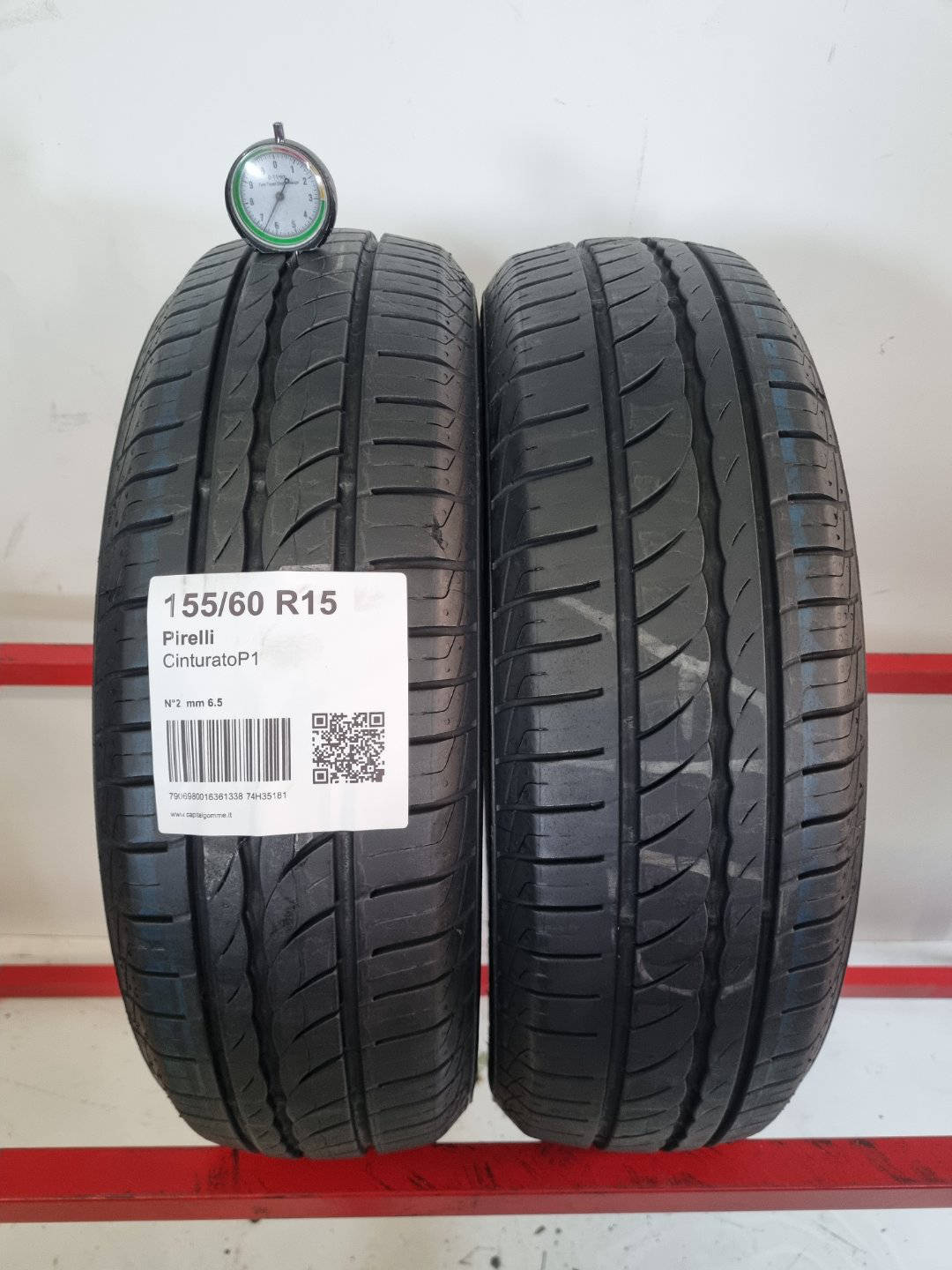 Pneumatico usato Pirelli battistrada