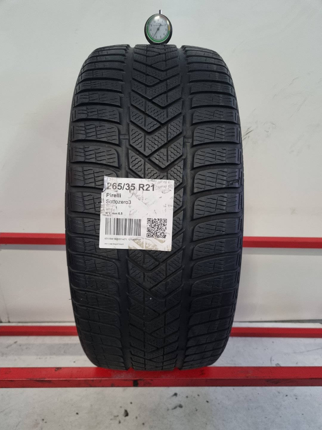Gomma usata Pirelli Sottozero3 265/35 R21 Invernale - Capital Gomme