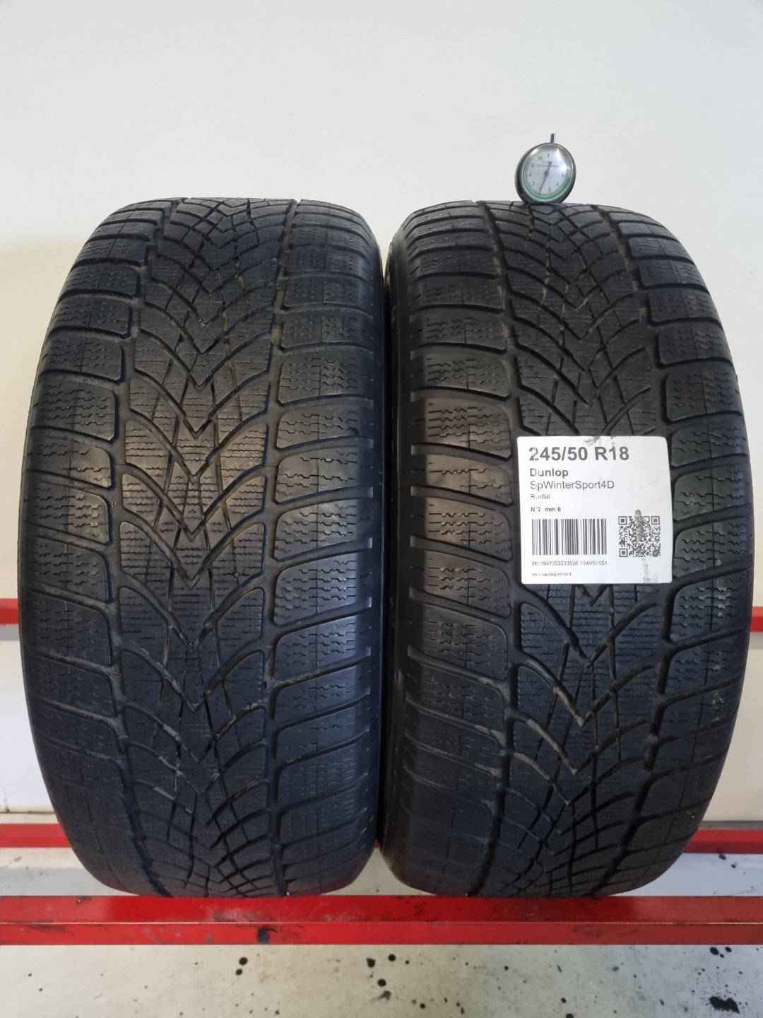 Pneumatico usato Dunlop battistrada