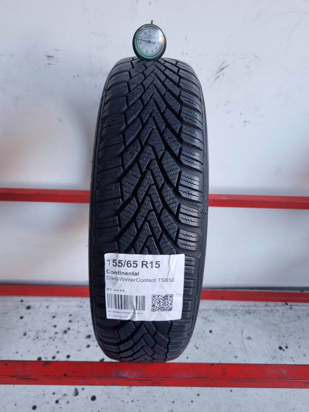 Gomma usata Continental ContiWinterContact TS850 155/65 R15 Invernale - Capital Gomme