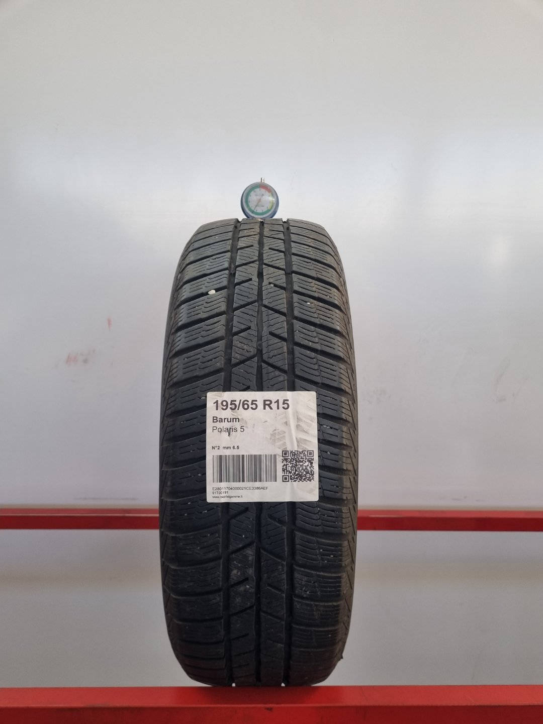 Gomma usata Barum Polaris 5 195/65 R15 Invernale - Capital Gomme