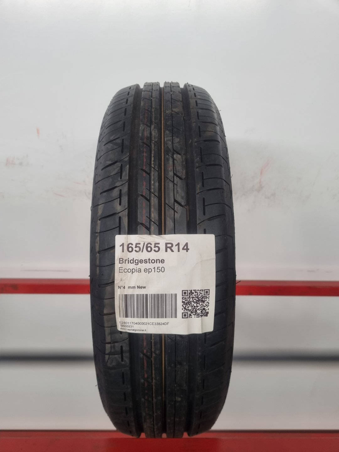 Gomma usata Bridgestone Ecopia ep150 165/65 R14 Estiva - Capital Gomme