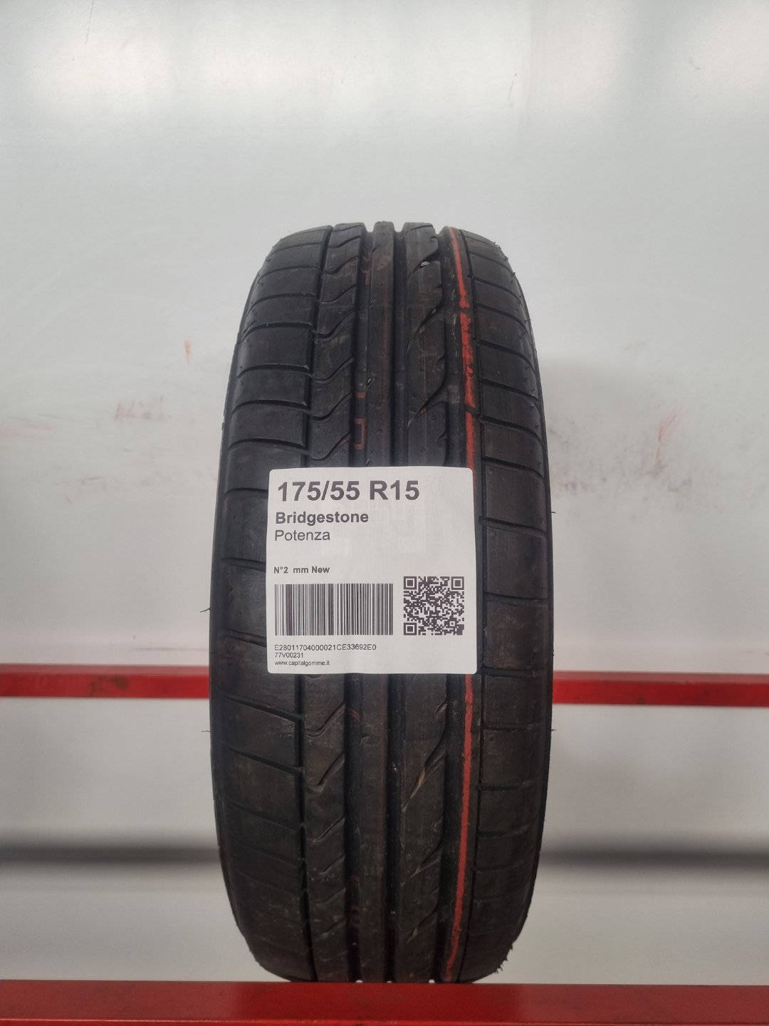 Gomma usata Bridgestone Potenza 175/55 R15 Estiva - Capital Gomme