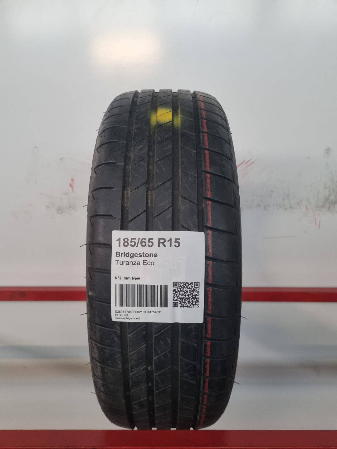 Gomma usata Bridgestone Turanza Eco 185/65 R15 Estiva - Capital Gomme