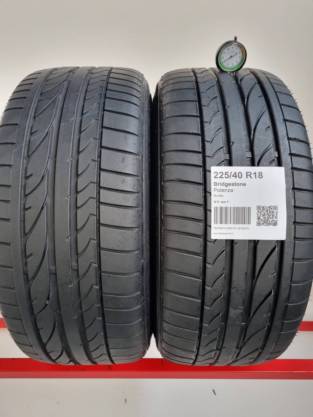 Pneumatico usato Bridgestone battistrada