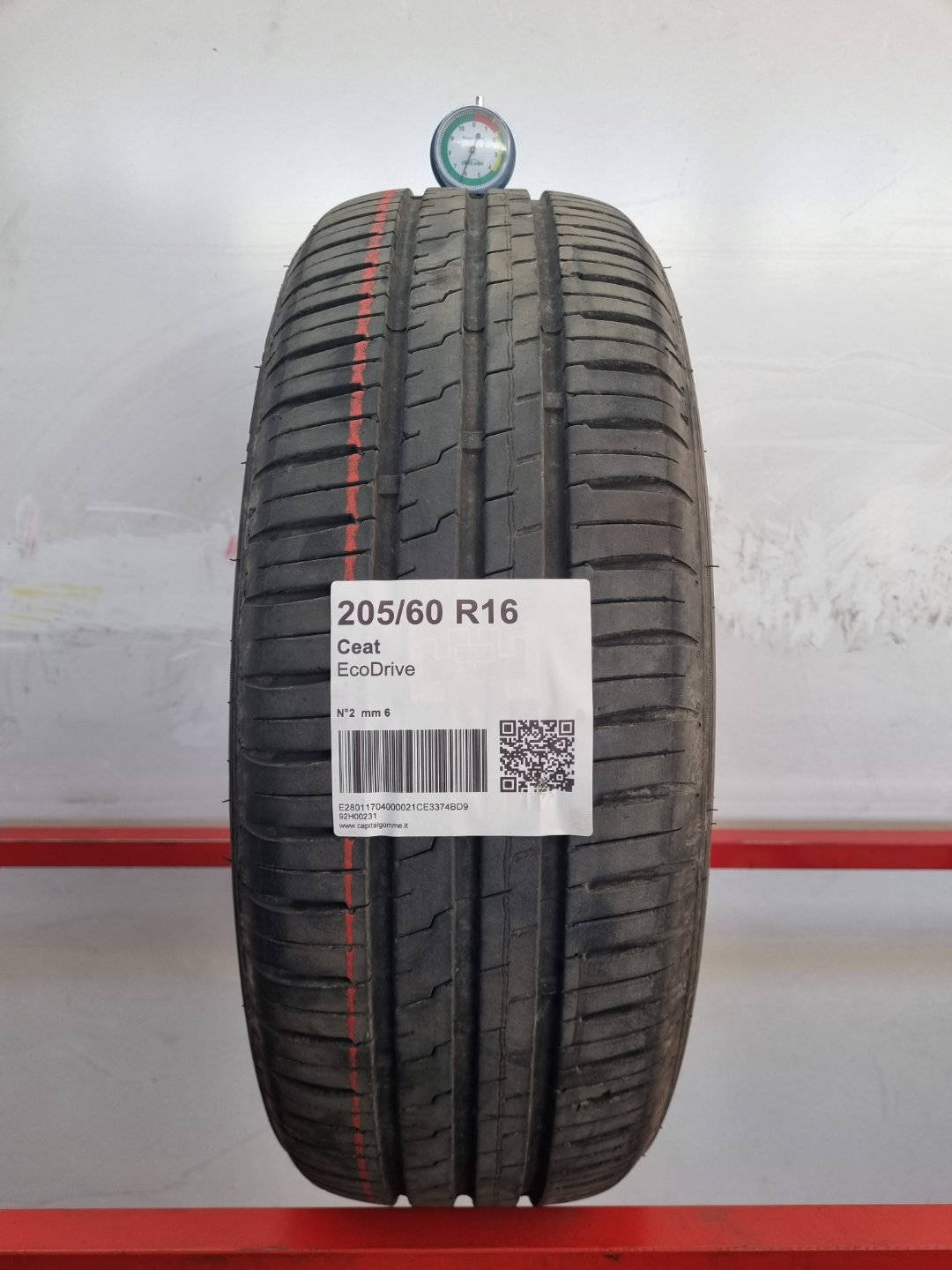 Gomma usata Ceat EcoDrive 205/60 R16 Estiva - Capital Gomme