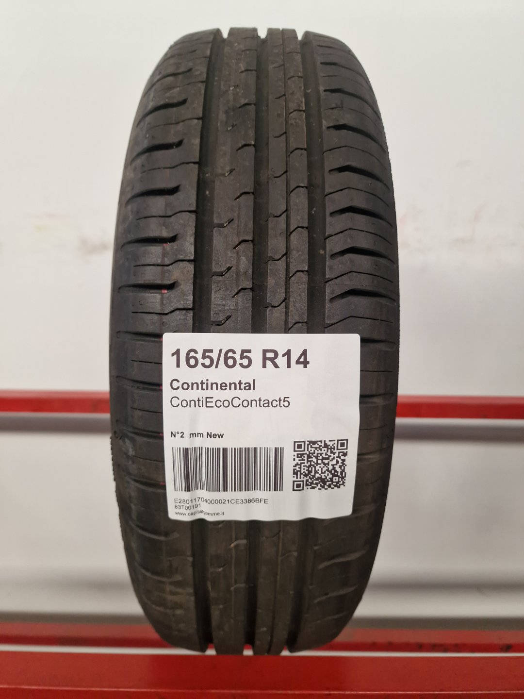 Gomma usata Continental ContiEcoContact5 165/65 R14 Estiva - Capital Gomme