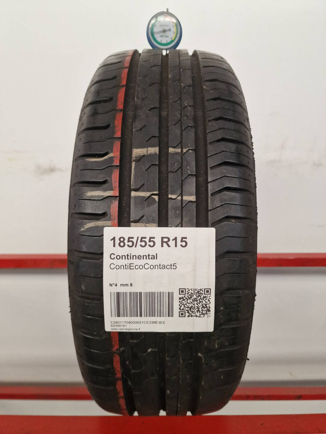 Gomma usata Continental ContiEcoContact5 185/55 R15 Estiva - Capital Gomme