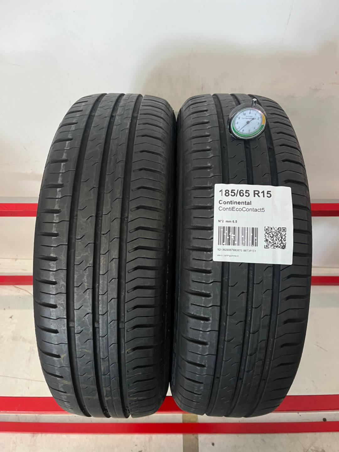 Gomma usata Continental ContiEcoContact5 185/65 R15 Estiva - Capital Gomme