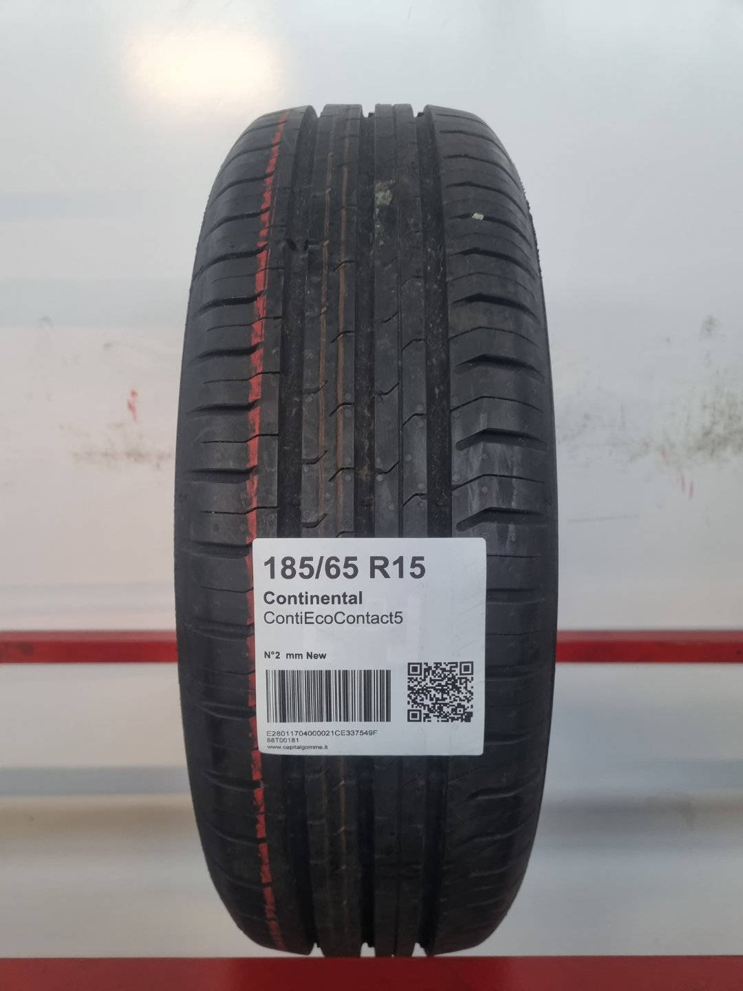 Gomma usata Continental ContiEcoContact5 185/65 R15 Estiva - Capital Gomme
