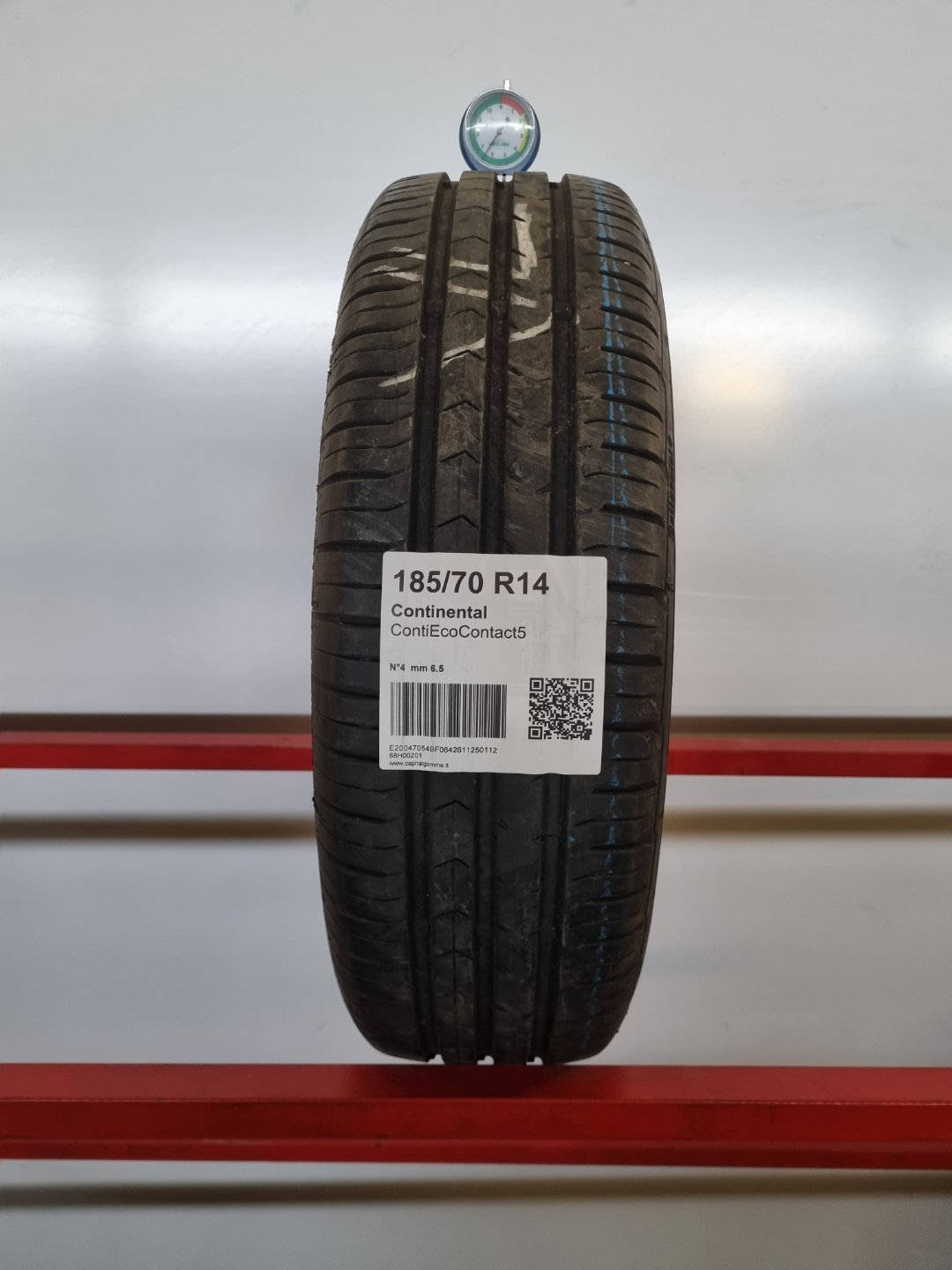 Gomma usata Continental ContiEcoContact5 185/70 R14 Estiva - Capital Gomme