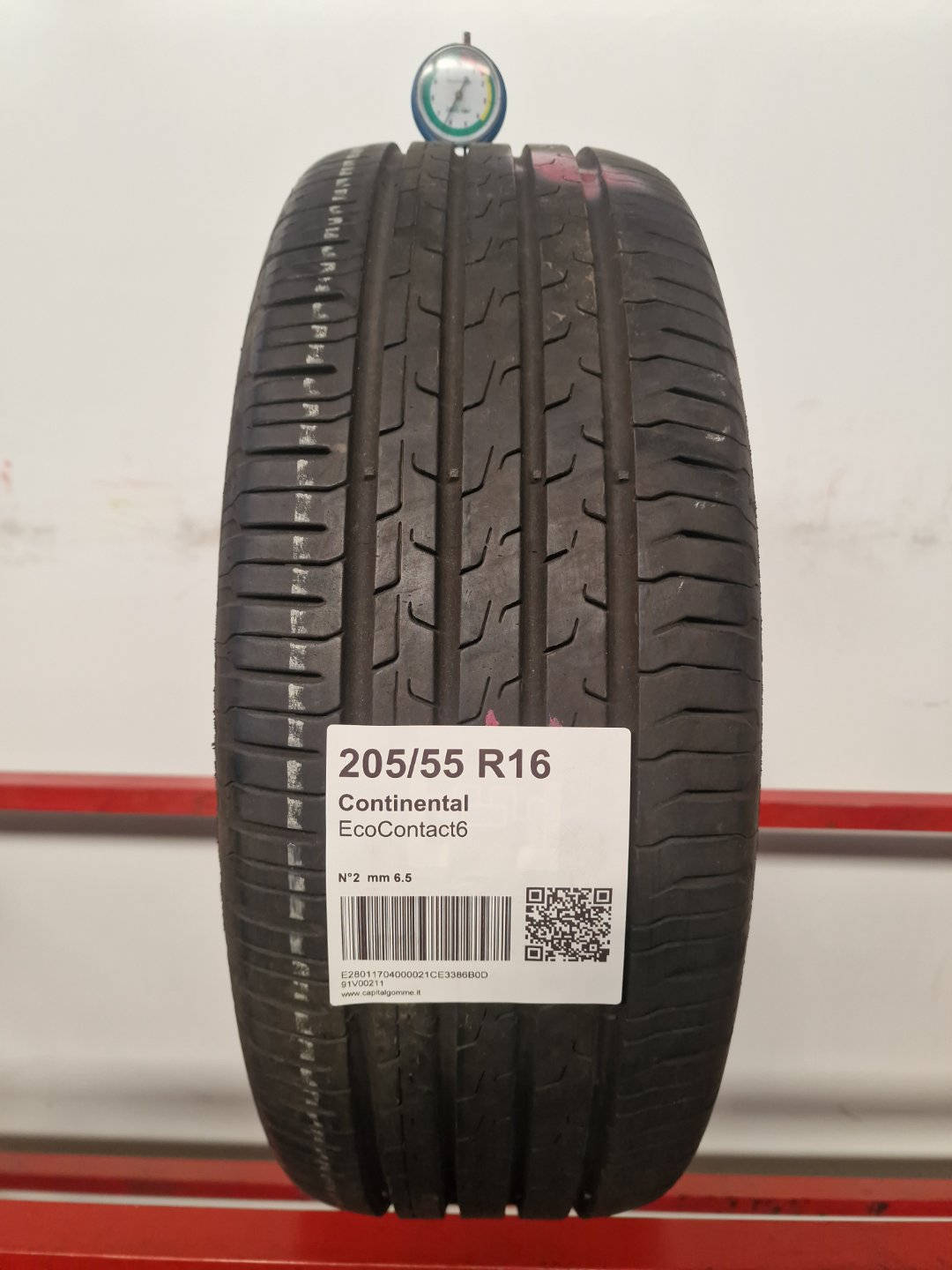 Gomma usata Continental EcoContact6 205/55 R16 Estiva - Capital Gomme