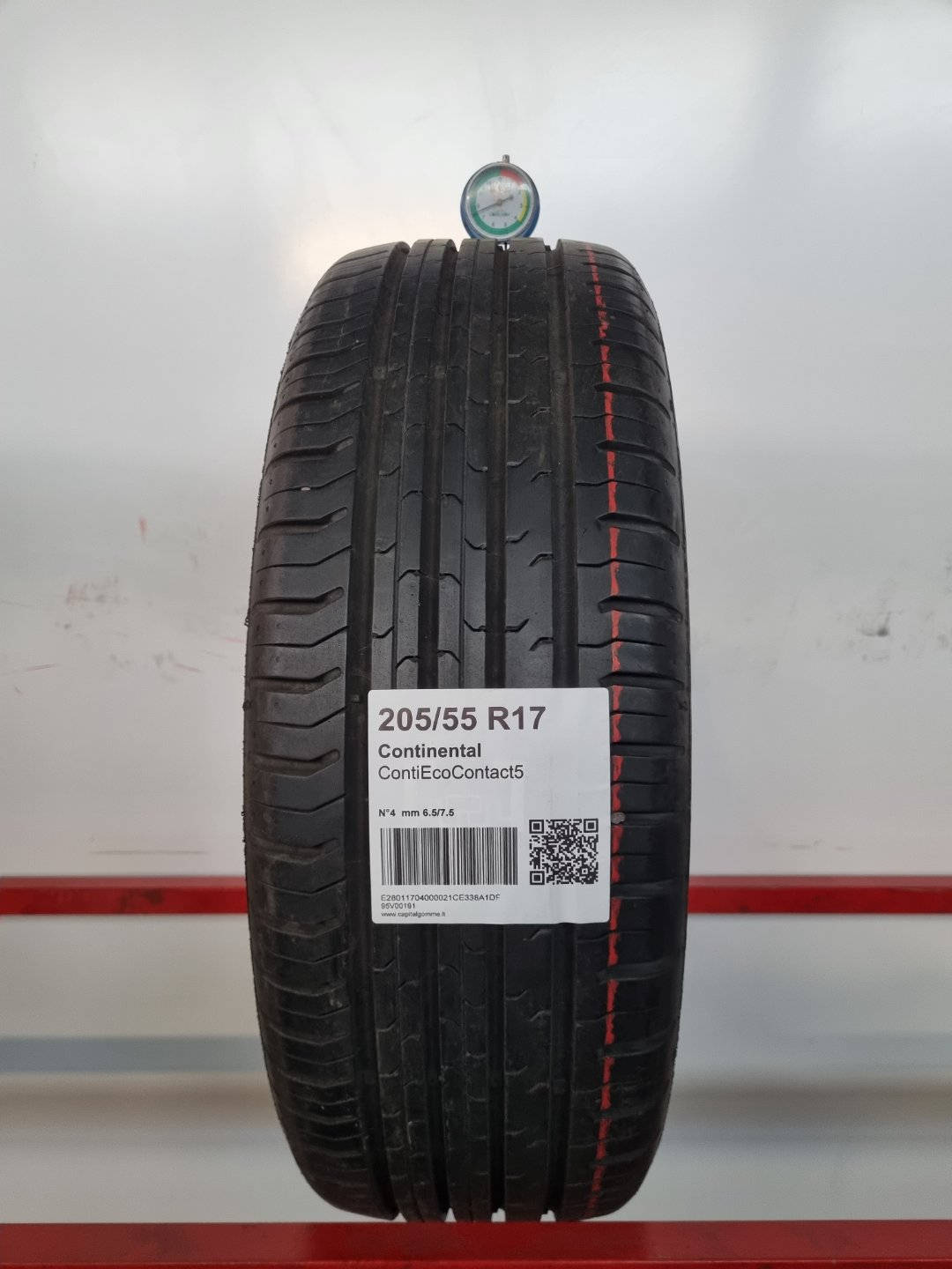 Gomma usata Continental ContiEcoContact5 205/55 R17 Estiva - Capital Gomme