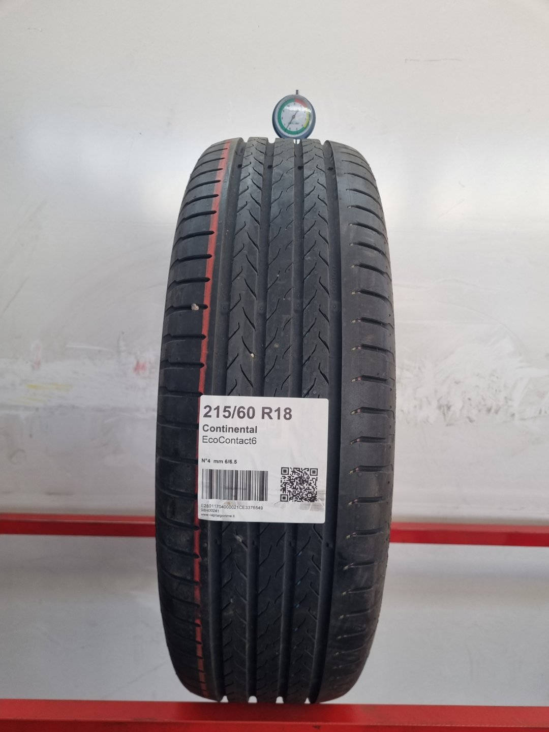 Gomma usata Continental EcoContact6 215/60 R18 Estiva - Capital Gomme