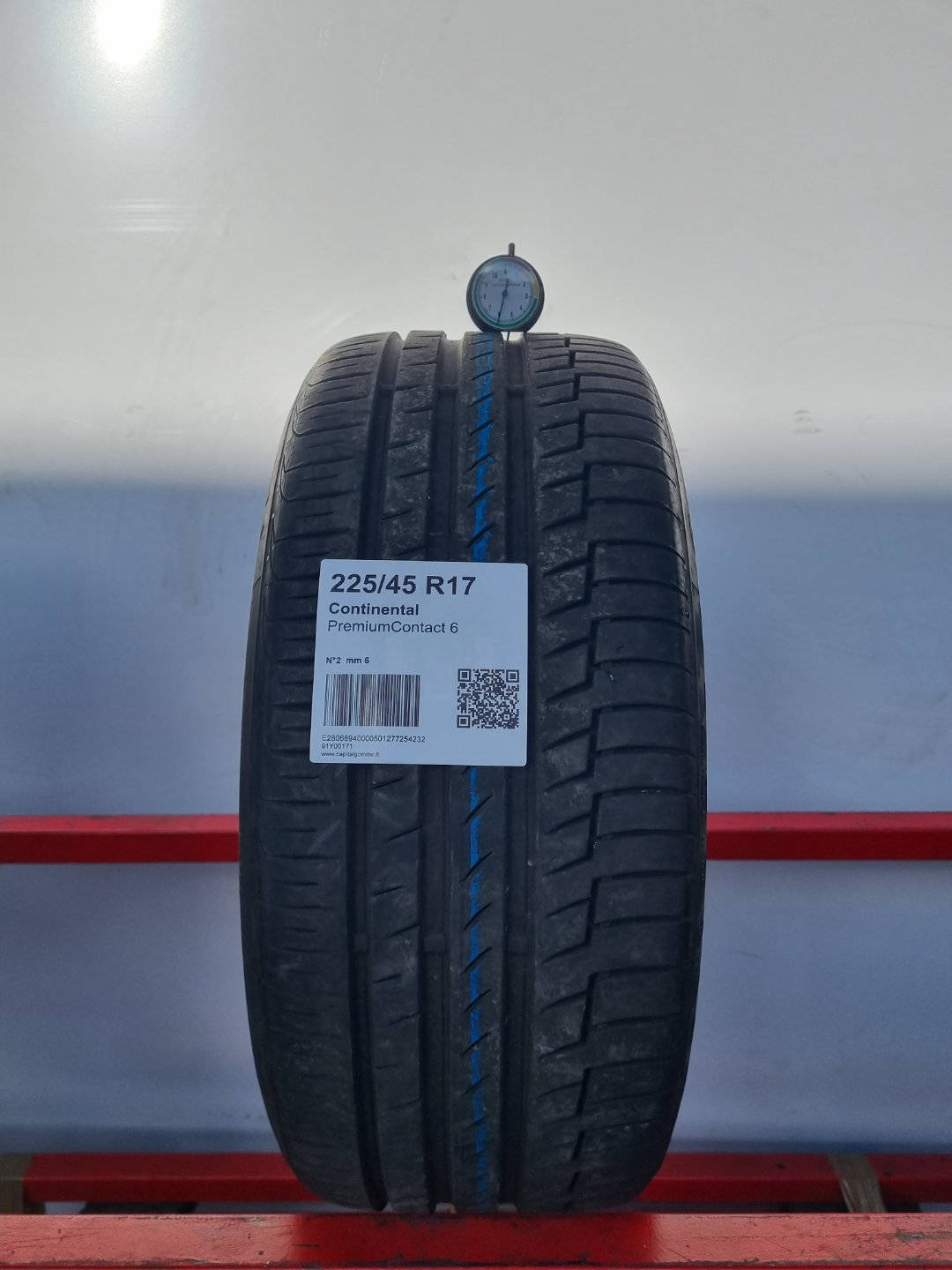 Gomma usata Continental PremiumContact 6 225/45 R17 Estiva - Capital Gomme