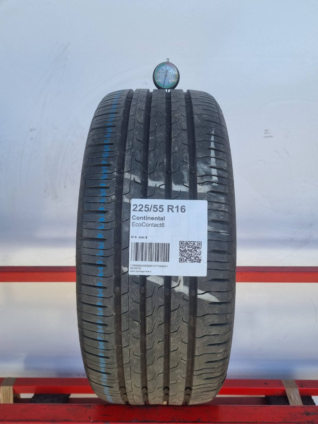 Gomma usata Continental EcoContact6 225/55 R16 Estiva - Capital Gomme