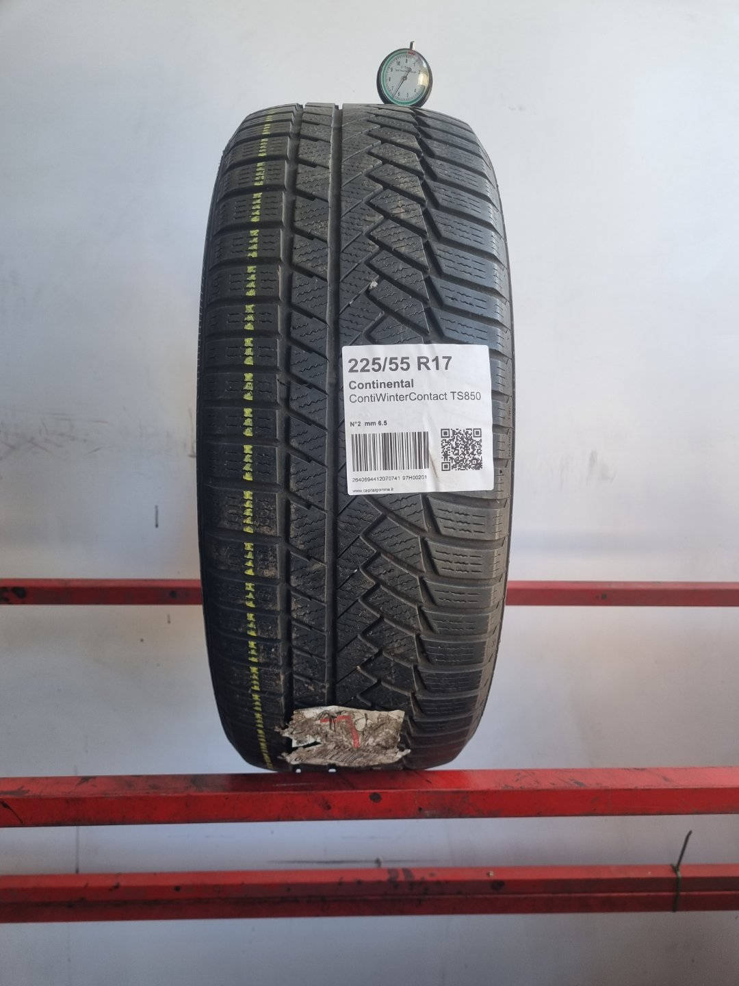 Gomma usata Continental ContiWinterContact TS850 225/55 R17 Invernale - Capital Gomme