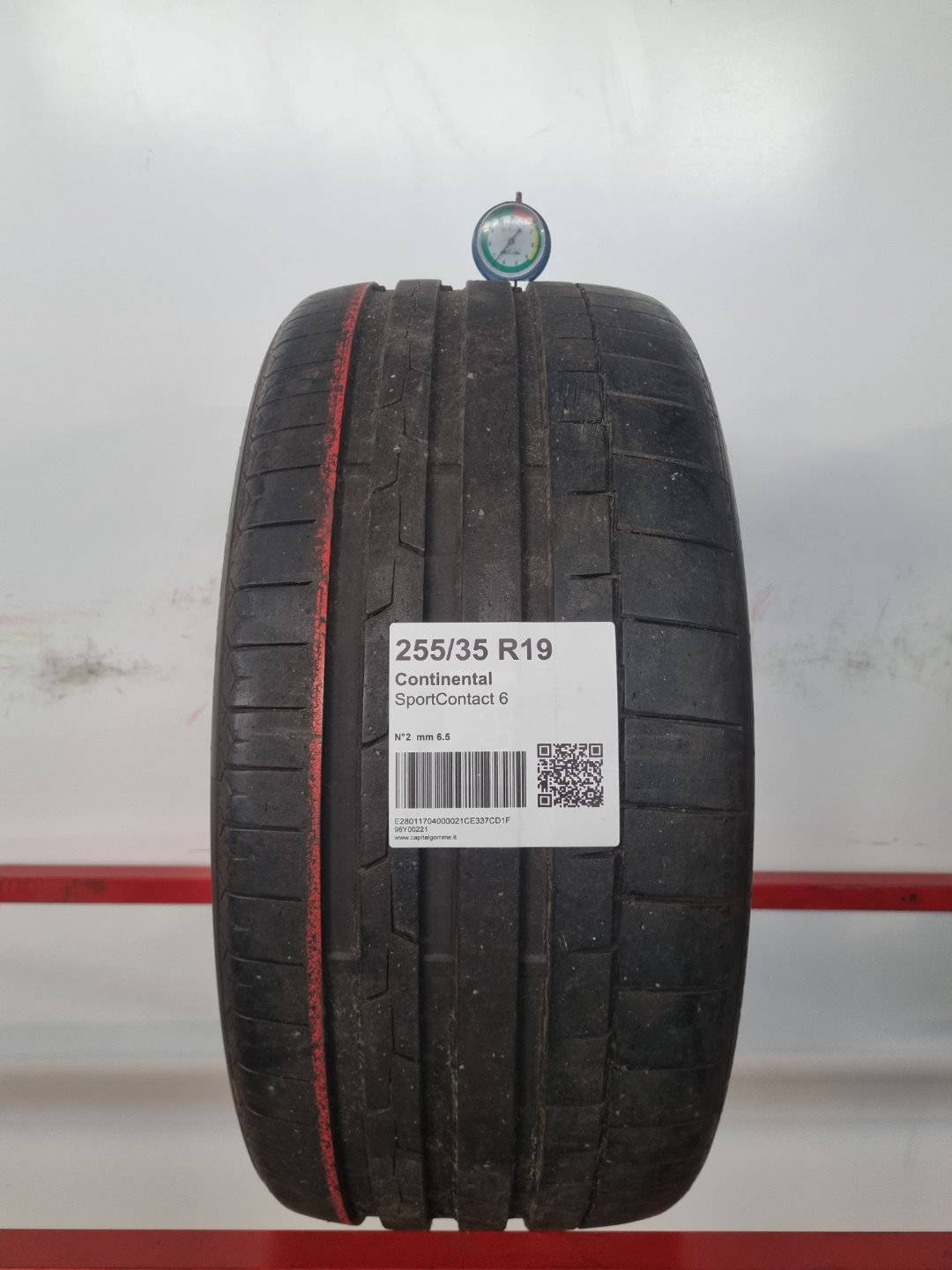 Gomma usata Continental SportContact 6 255/35 R19 Estiva - Capital Gomme