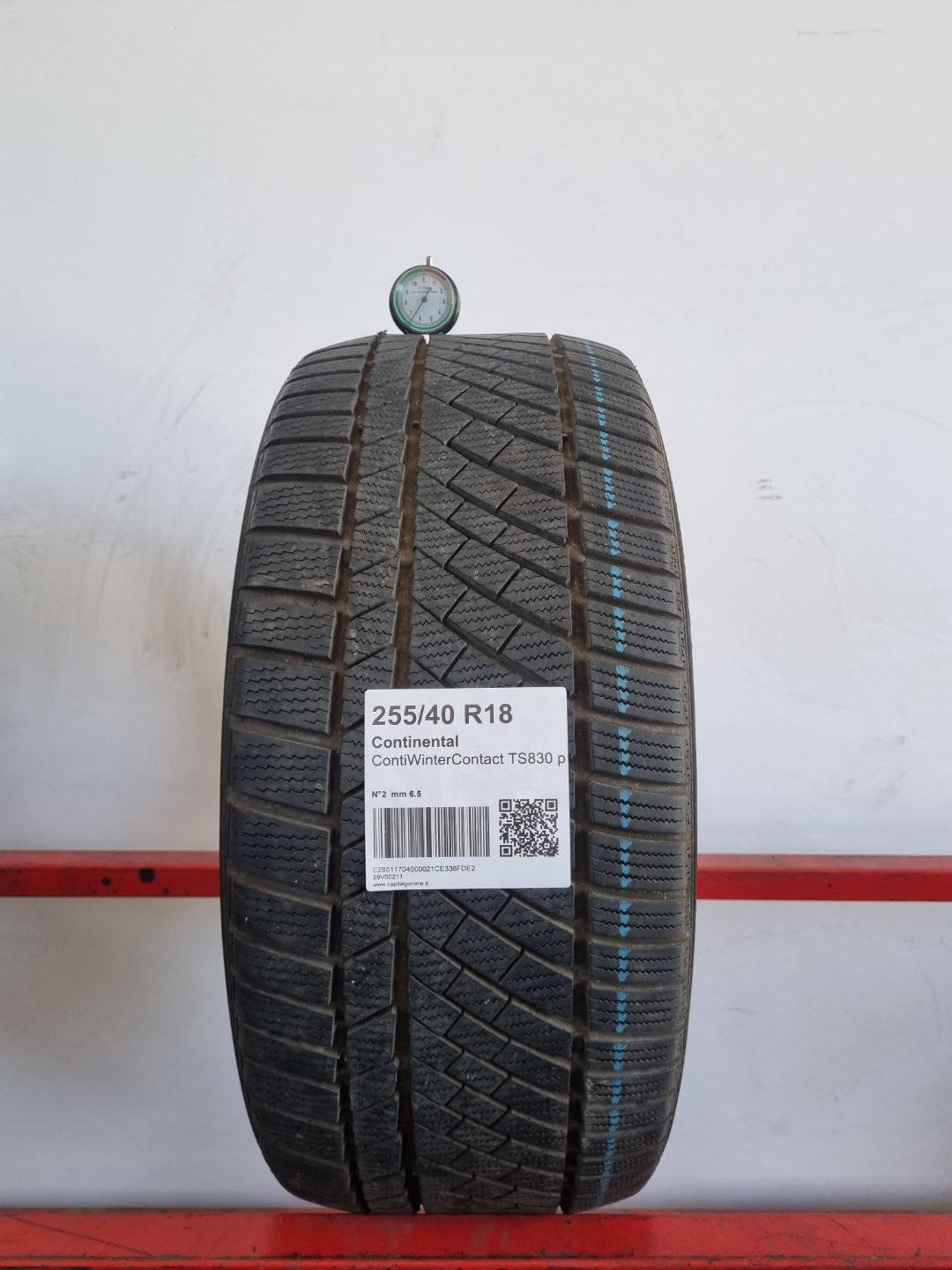 Gomma usata Continental ContiWinterContact TS830 p 255/40 R18 Invernale - Capital Gomme