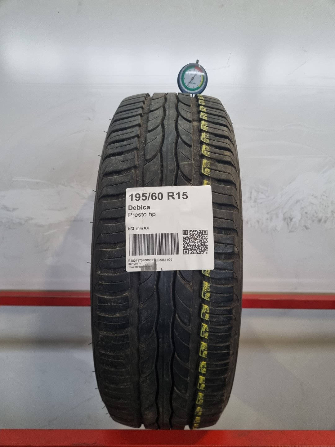 Gomma usata Debica Presto hp 195/60 R15 Estiva - Capital Gomme