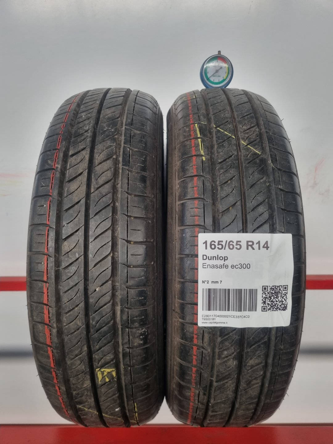 Pneumatico usato Dunlop battistrada