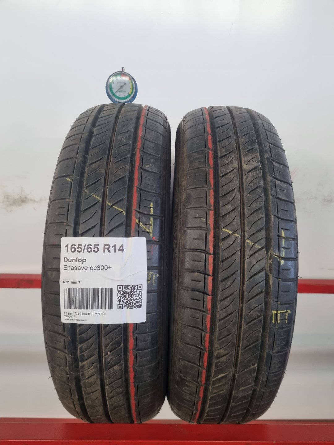 Pneumatico usato Dunlop battistrada