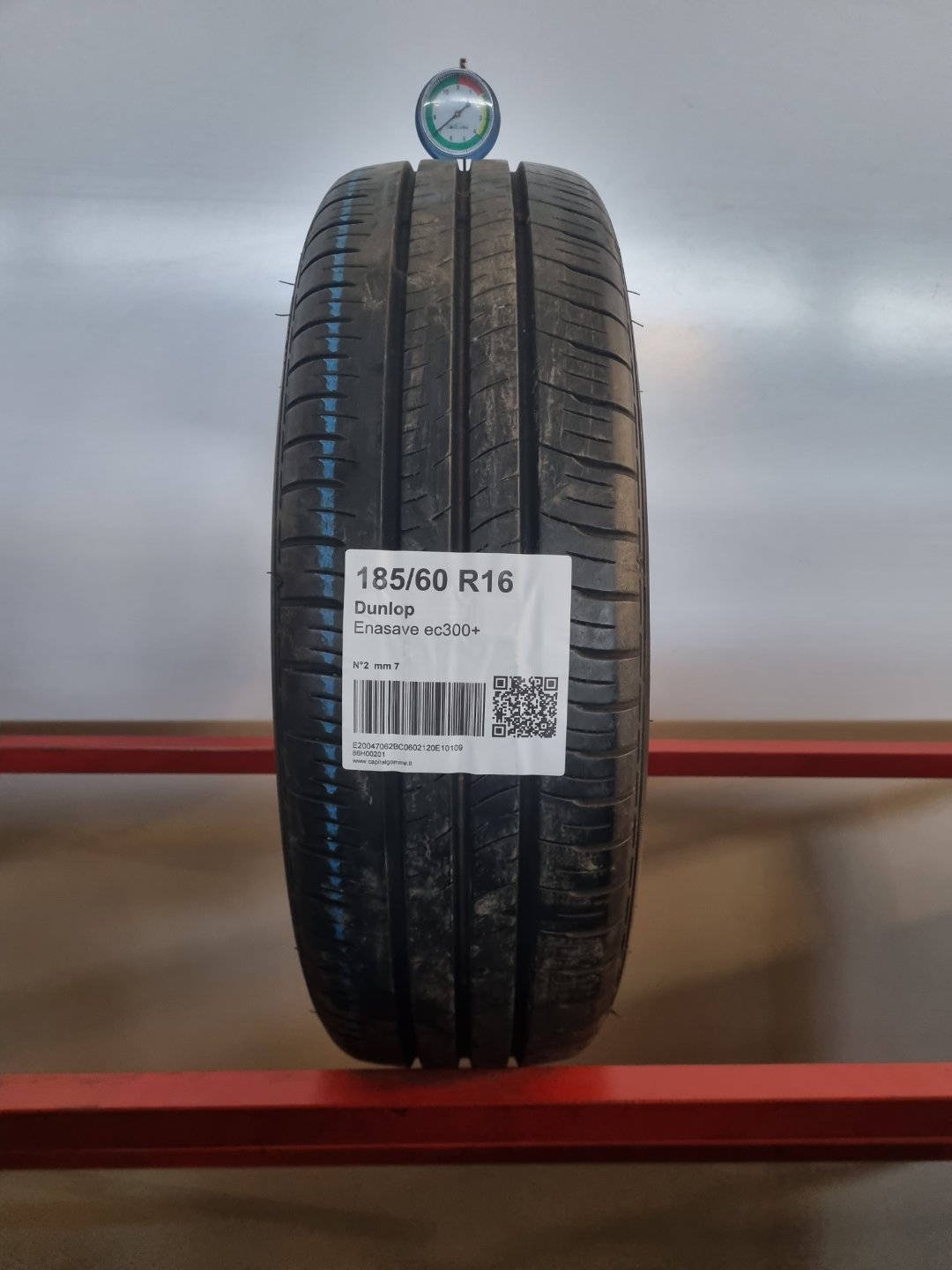 Gomma usata Dunlop Enasave ec300+ 185/60 R16 Estiva - Capital Gomme