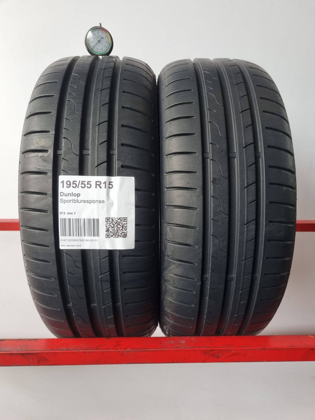 Pneumatico usato Dunlop battistrada