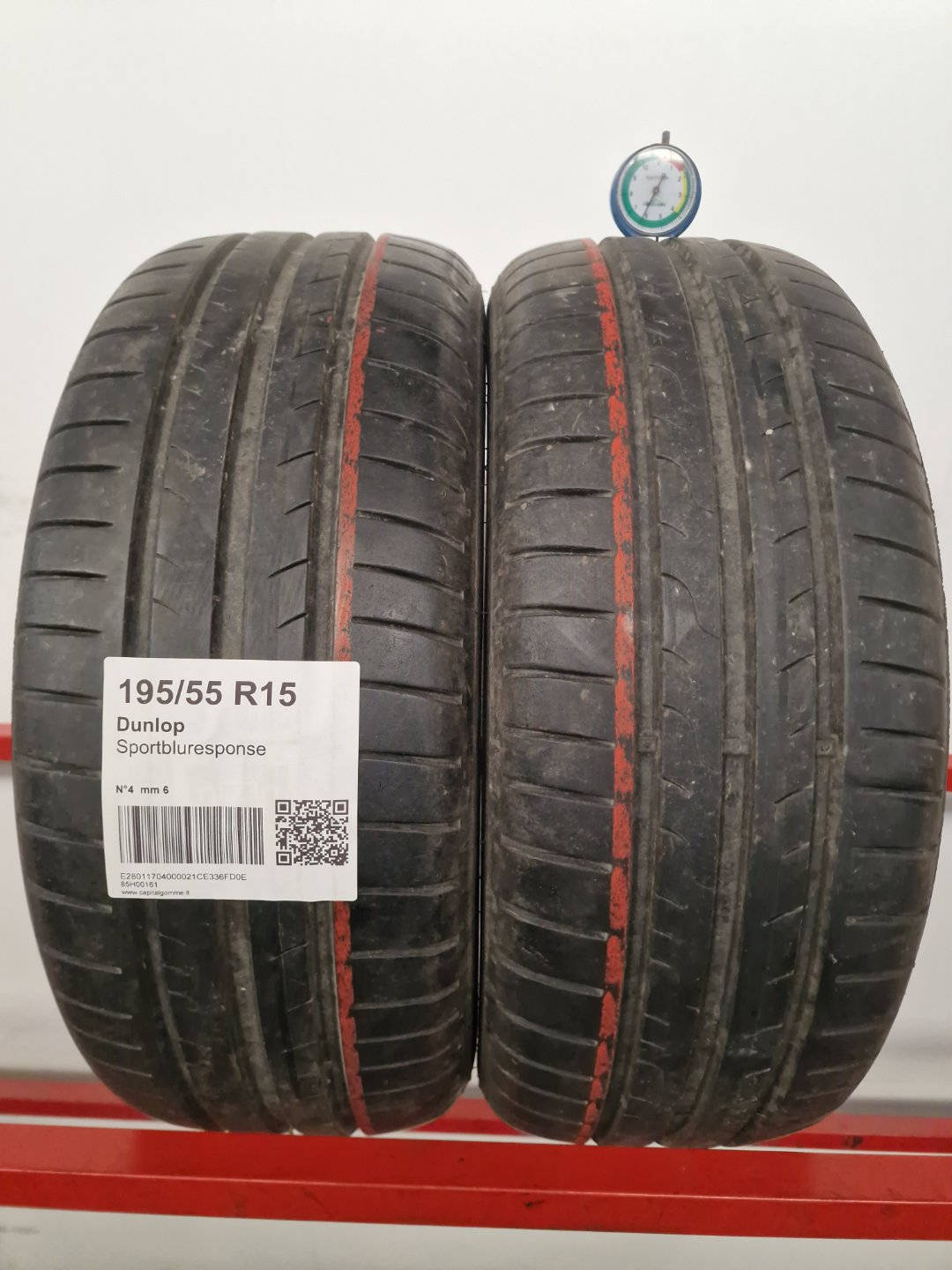 Pneumatico usato Dunlop battistrada