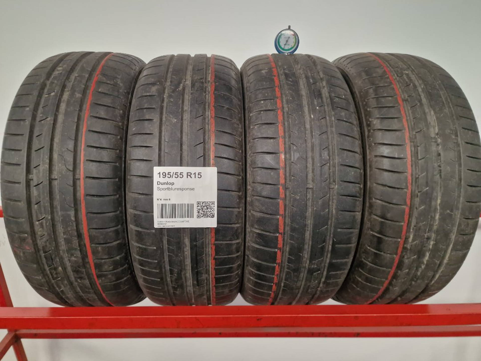 Pneumatico usato Dunlop dettaglio DOT