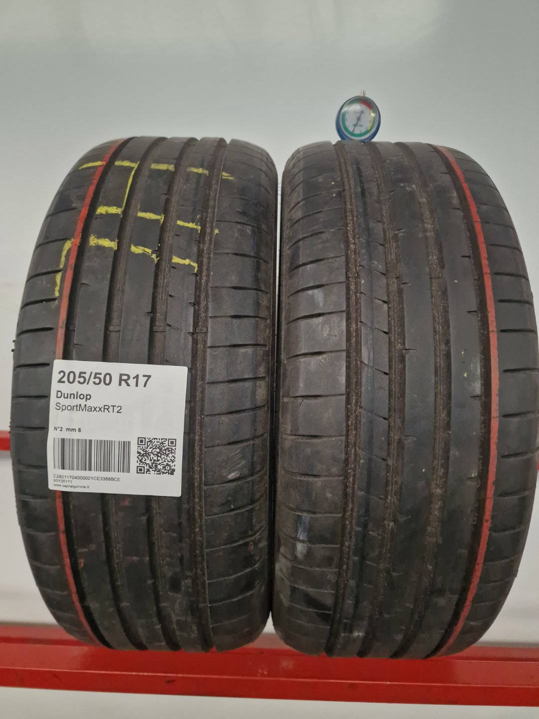 Pneumatico usato Dunlop battistrada
