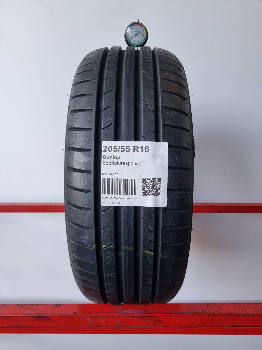 Gomma usata Dunlop Sportbluresponse 205/55 R16 Estiva - Capital Gomme