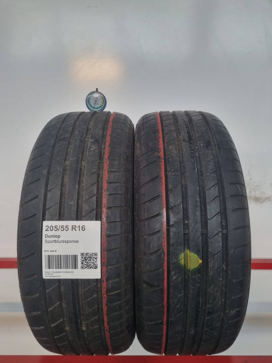 Pneumatico usato Dunlop battistrada
