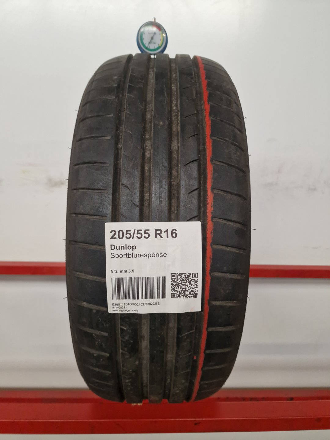 Gomma usata Dunlop Sportbluresponse 205/55 R16 Estiva - Capital Gomme