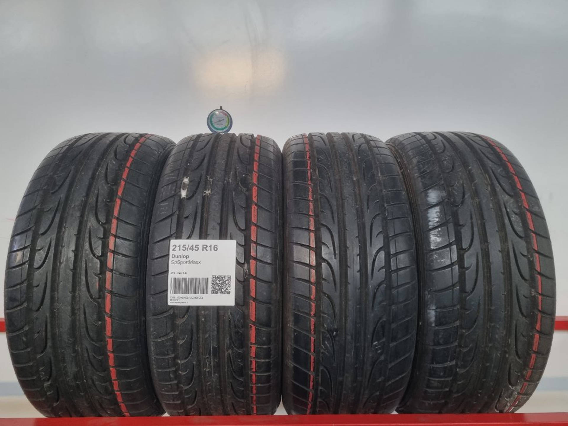 Pneumatico usato Dunlop dettaglio DOT