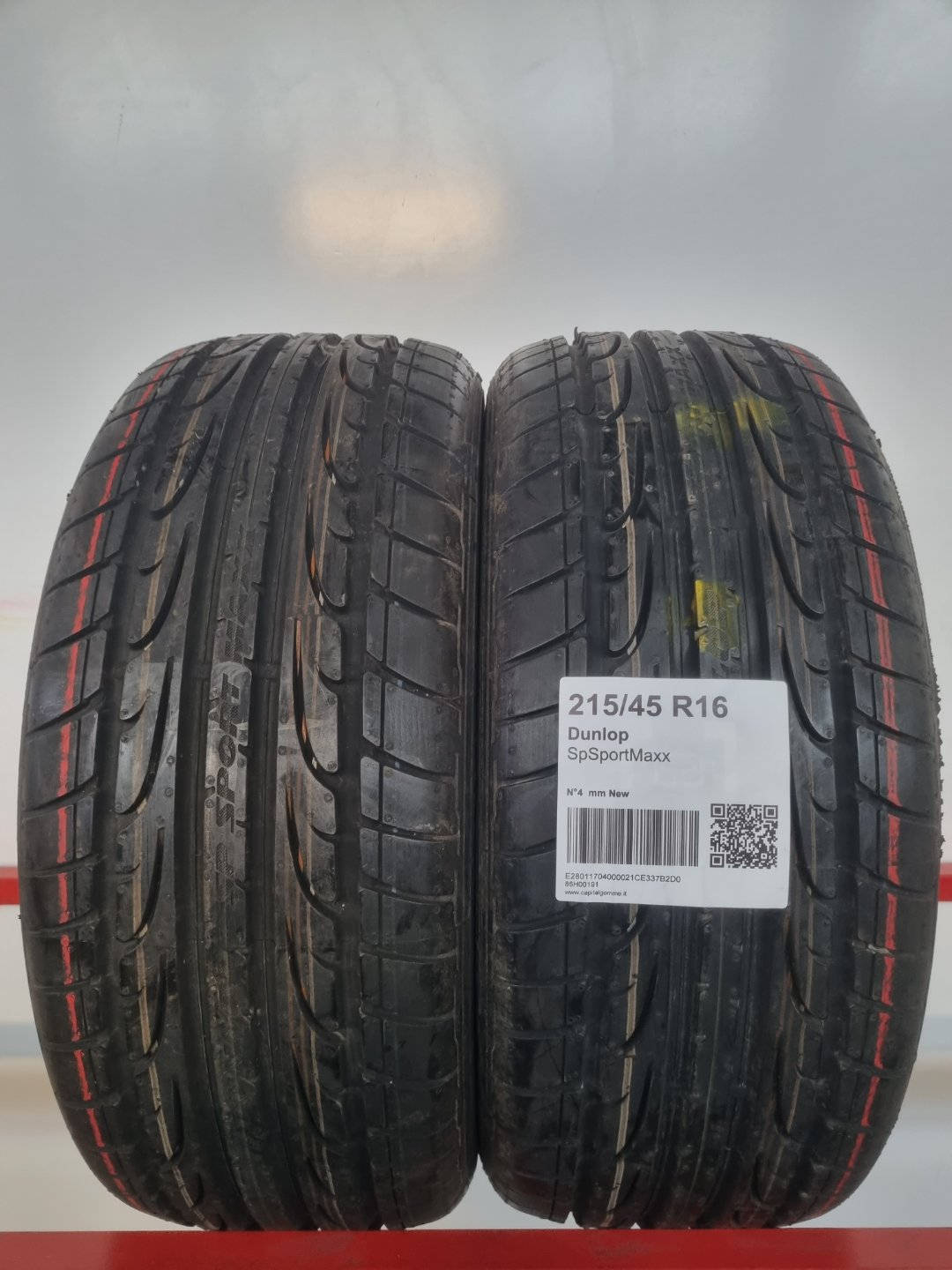 Pneumatico usato Dunlop battistrada