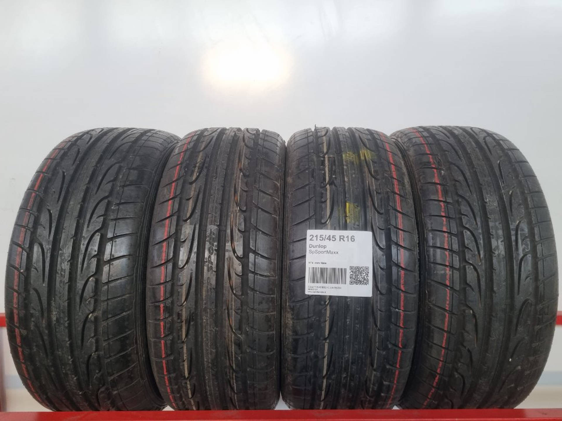 Pneumatico usato Dunlop dettaglio DOT