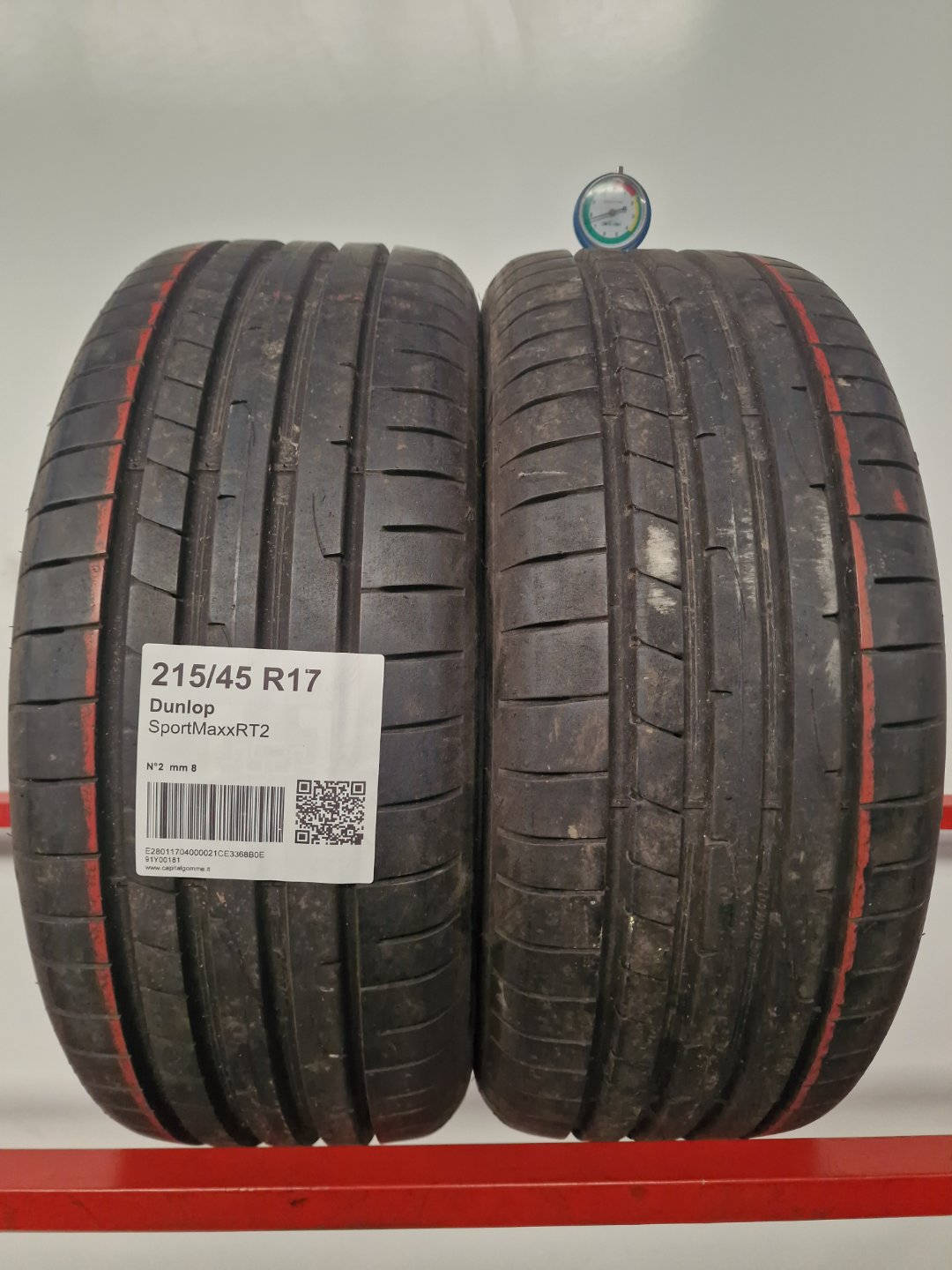 Pneumatico usato Dunlop battistrada