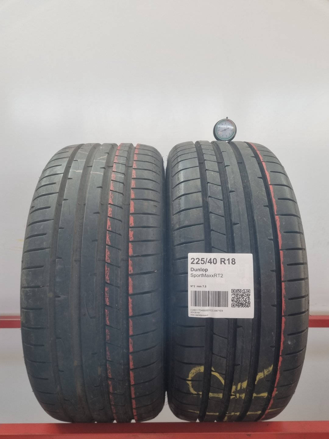 Pneumatico usato Dunlop battistrada