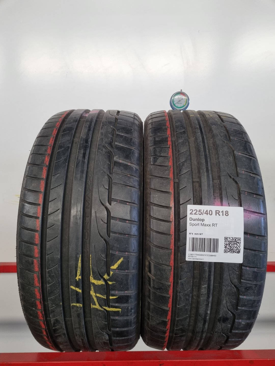 Pneumatico usato Dunlop battistrada