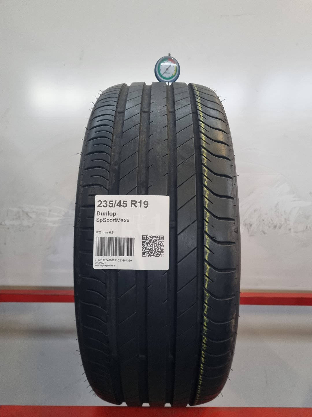 Gomma usata Dunlop SpSportMaxx 235/45 R19 Estiva - Capital Gomme