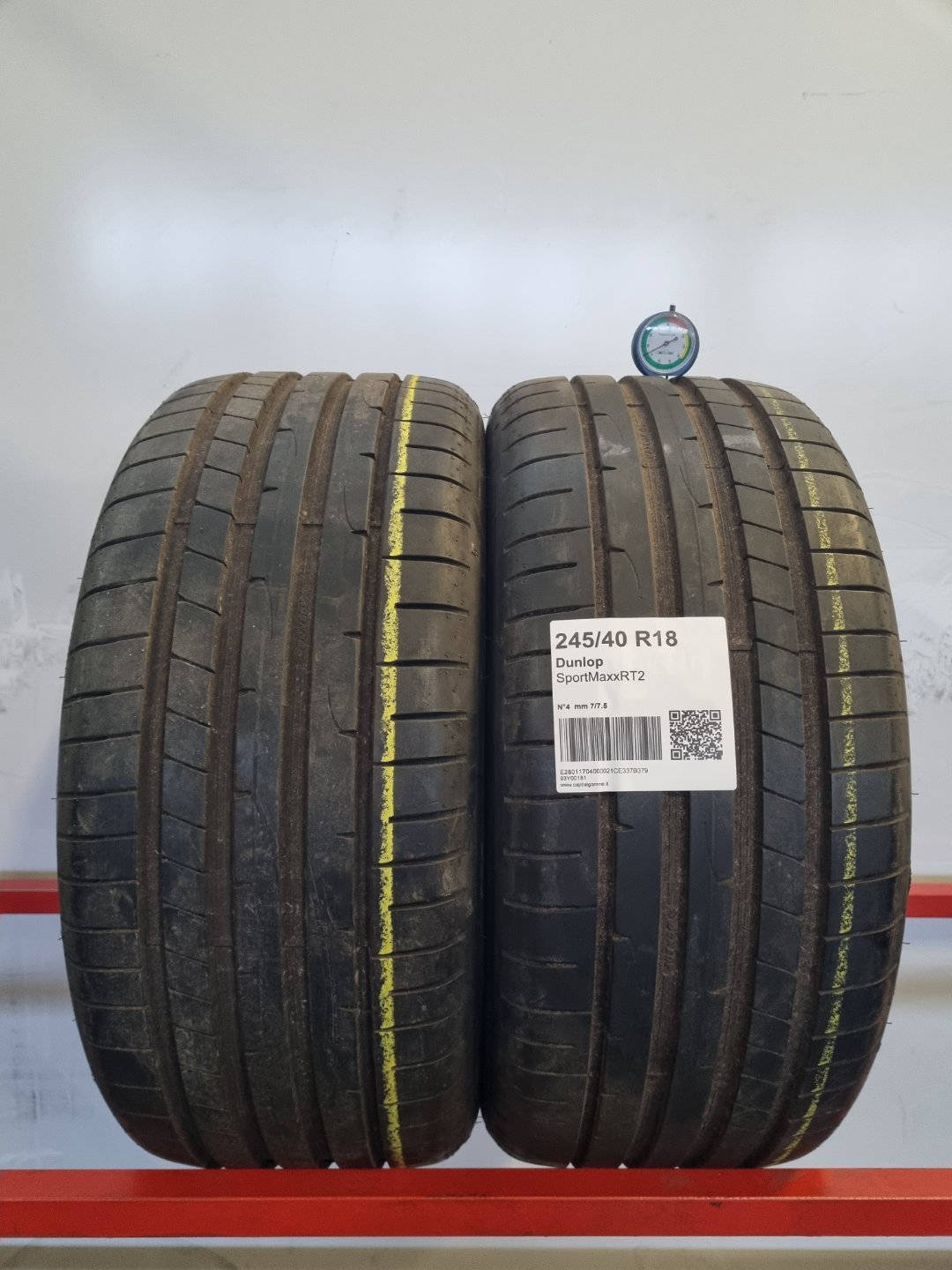 Pneumatico usato Dunlop battistrada