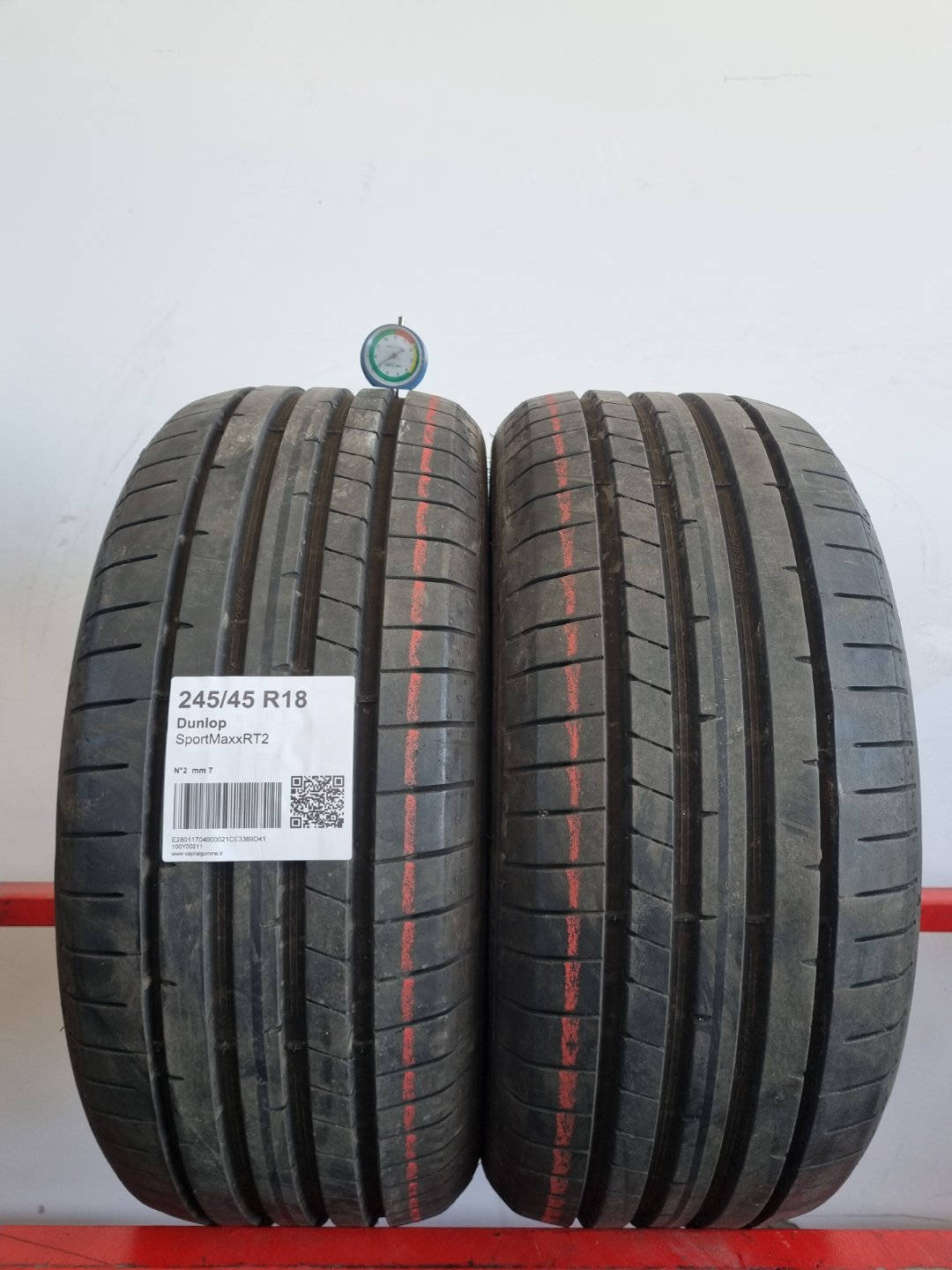 Pneumatico usato Dunlop battistrada