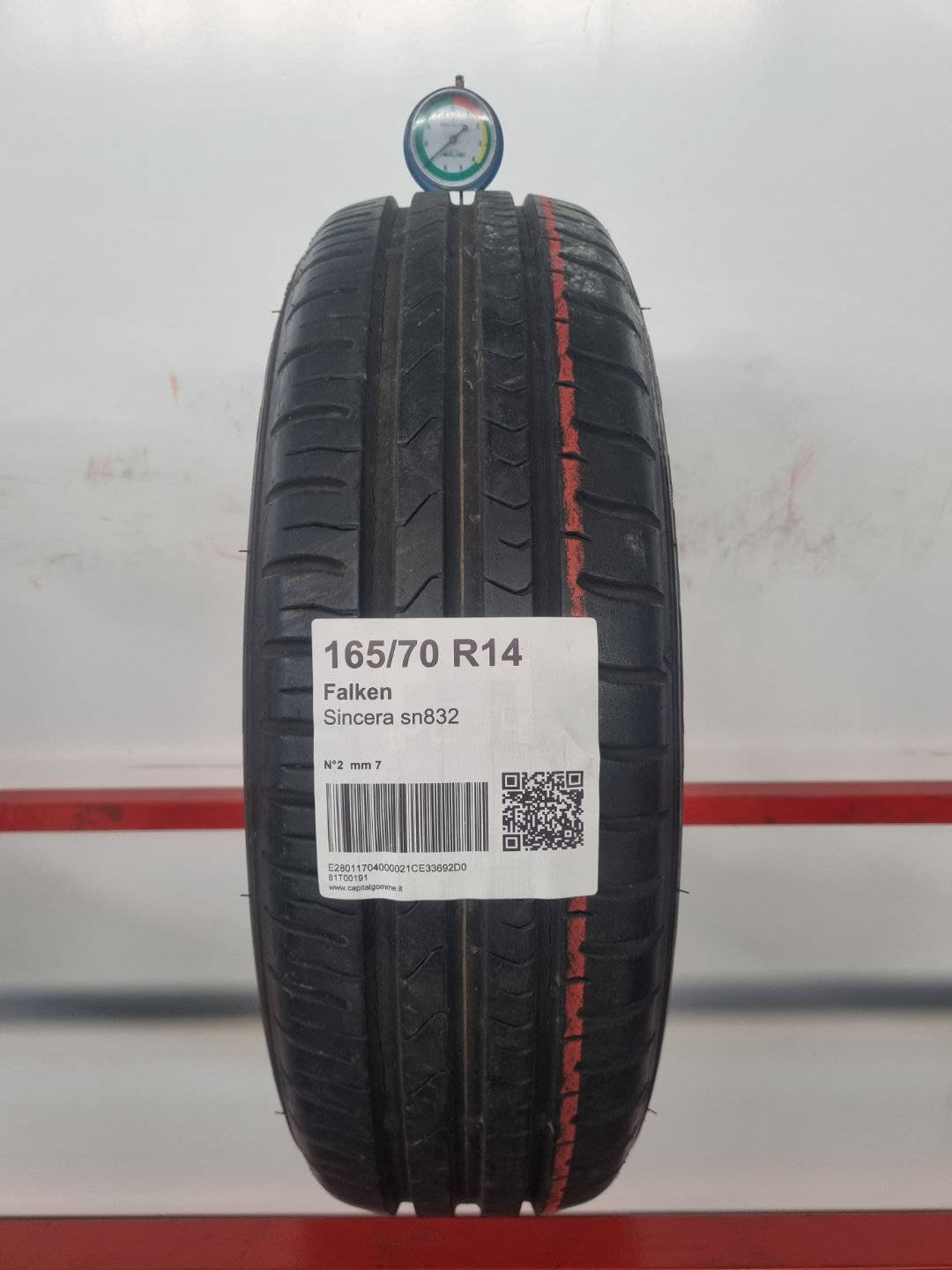 Gomma usata Falken Sincera sn832 165/70 R14 Estiva - Capital Gomme