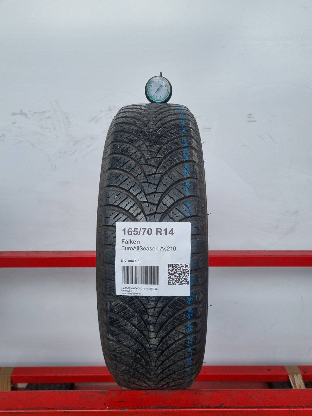 Gomma usata Falken EuroAllSeason As210 165/70 R14 Quattro Stagioni - Capital Gomme