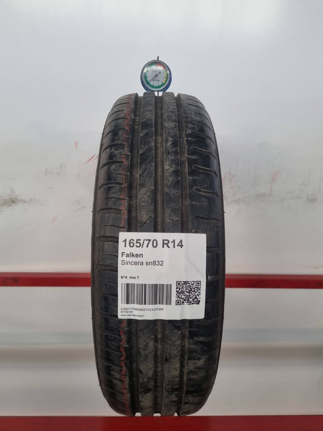 Gomma usata Falken Sincera sn832 165/70 R14 Estiva - Capital Gomme