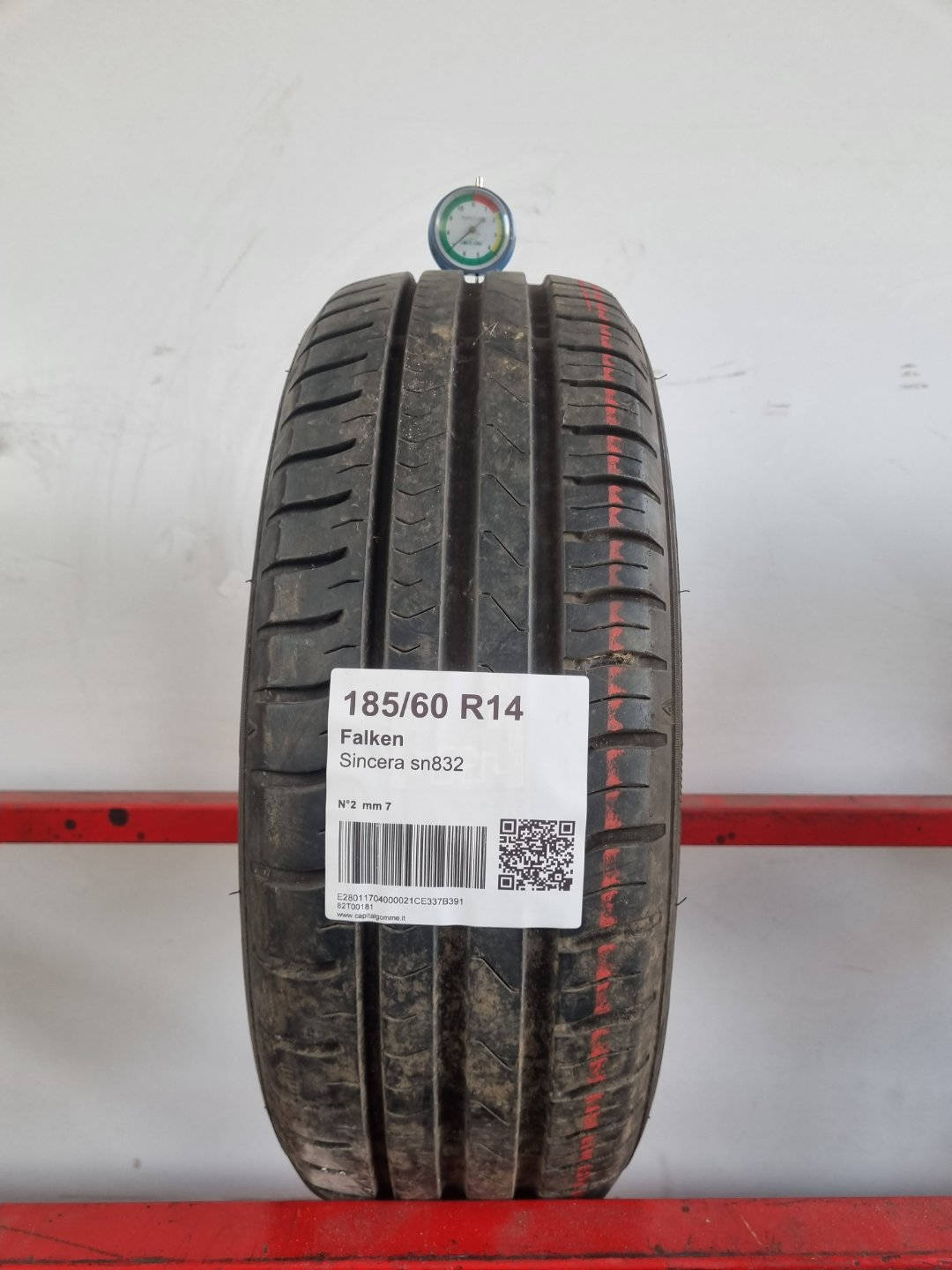 Gomma usata Falken Sincera sn832 185/60 R14 Estiva - Capital Gomme